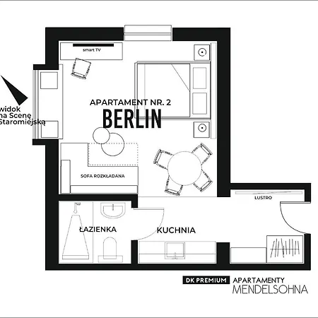 Апартаменты Dk Mendelsohna