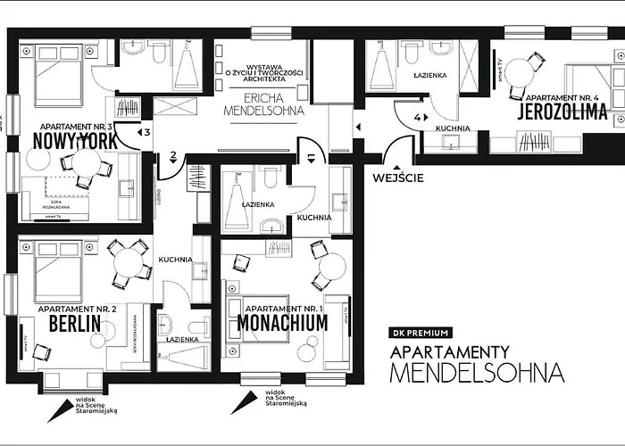Apartment Dk Mendelsohna Olsztyn (Warmian-Masurian)